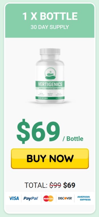 Vertigenics Buy 1 Bottle